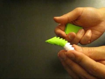 3D Origami for Beginners - Standard Flat Point Fold and Advanced Puff Fold a.k.a Jaxster Fold