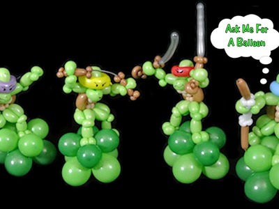 Cool Turtle Balloon - Balloon Animal - Decoration