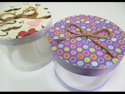 DIY : #99 Gift Box From RECYCLED Plastic Bottle ♥