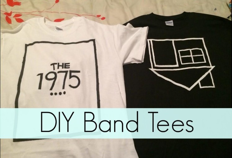 DIY Band Tees: The 1975 & The NBHD