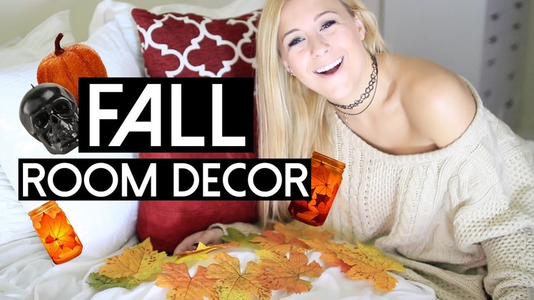DIY Fall Room Decor! Easy Ways To Decorate!