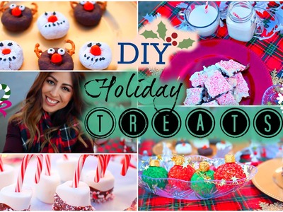 DIY Holiday + Christmas Treats (Easy + Cute)