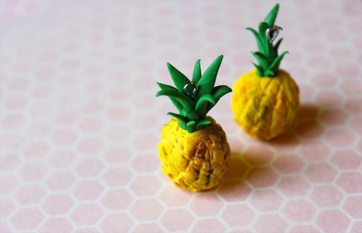 DIY: Pineapple Polymer Clay Tutorial