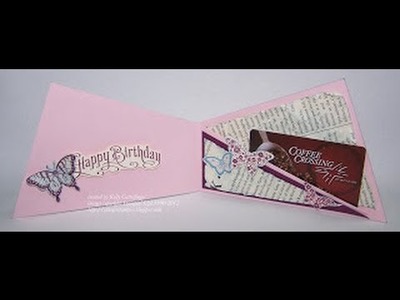 FUN FOLDS Twisted Card with Kelly Gettelfinger