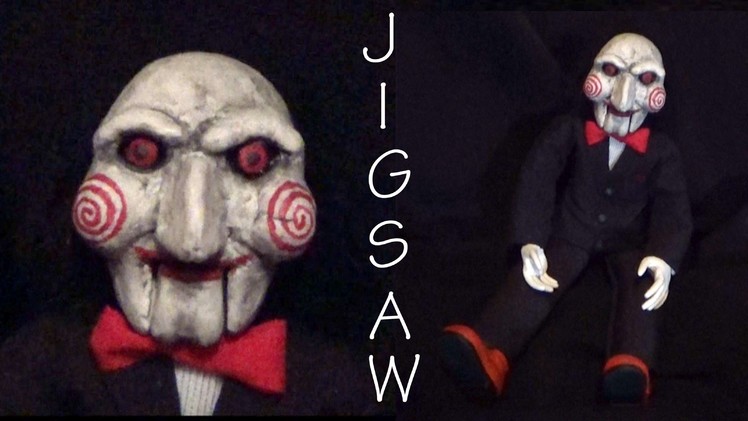 Halloween; Jigsaw. Billy - Polymer Clay Tutorial