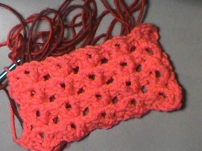 How to Crochet the "Reversible V-Stitch"