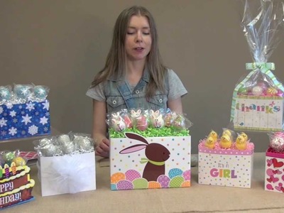 How to Display Cake Pops in a Gift Basket Box