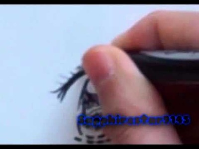 How to Ink Detailed Manga Eyes With a Sharpie