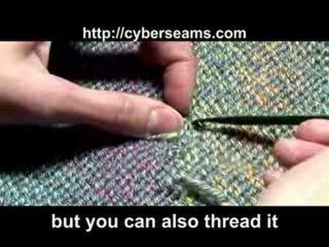 How to Knit - Weave In Loose Ends