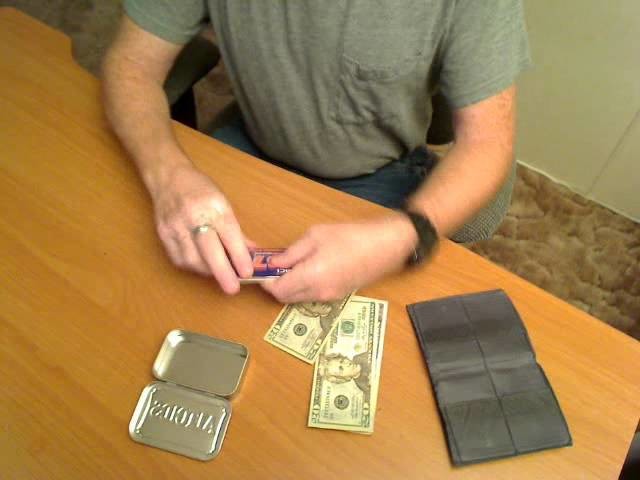 How to Make an Altoids Wallet