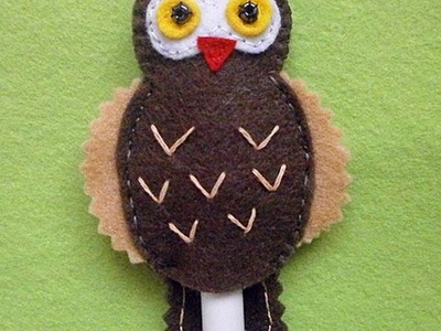 How To Make An Owl Finger Puppet - DIY Crafts Tutorial - Guidecentral