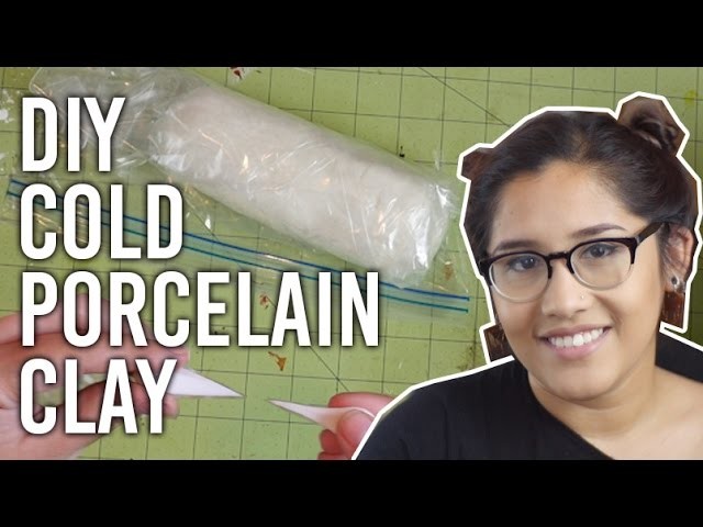 How to Make Cold Porcelain Clay : DIY
