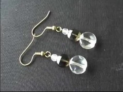 How to Make Jewelry : How to Make Wire Jewelry Earrings