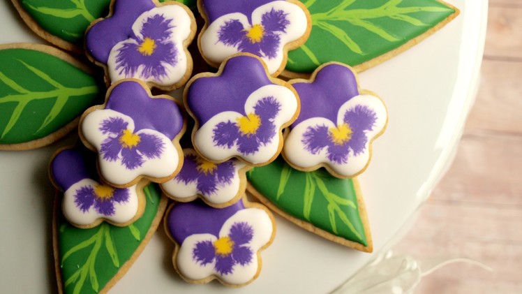 How To Make Pansy Cookies