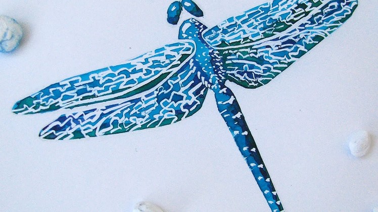 How To Paint A Magnificent Dragonfly - DIY Crafts Tutorial - Guidecentral