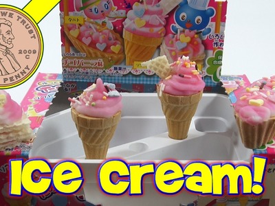 Ice Cream Cone DIY Japanese Kit - Kracie Happy Kitchen Popin' Cookin'