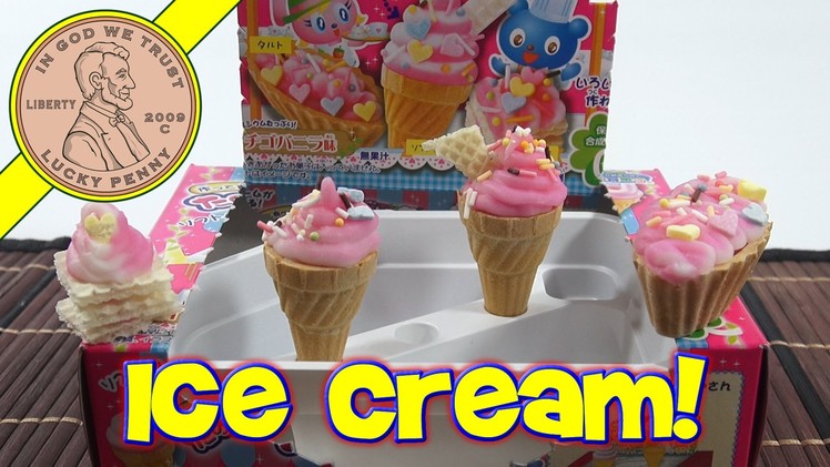 Ice Cream Cone DIY Japanese Kit - Kracie Happy Kitchen Popin' Cookin'