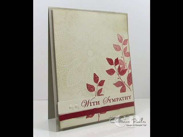 KISS Card - Easy Cards to Make - Sympathy Card