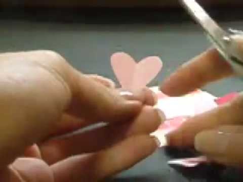 Ku-Ku CARD-Valentine's Day.3 hearts. Día de los Enamorados