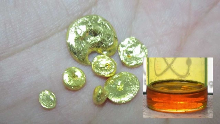 Make Gold from Chloroauric Acid