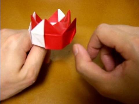 Origami kings crown
