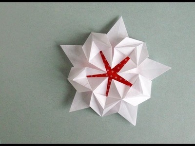 Origami Sakura Star -Estrella Pentagonal