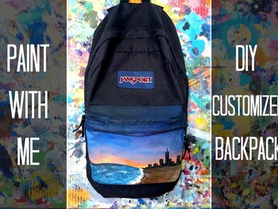 Paint with Me: DIY Customized Backpack