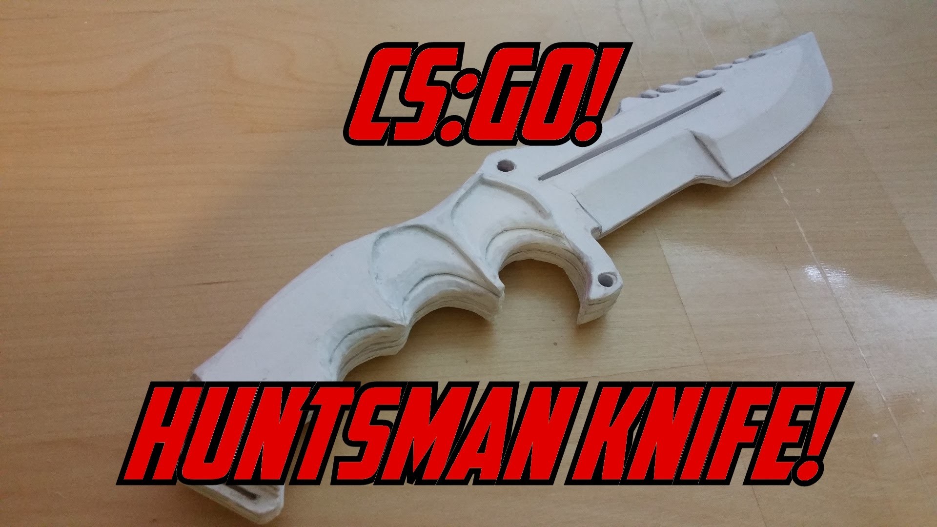 Huntsman knife cs go чертеж