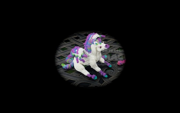 Part 4.5 Rainbow Loom Horse.Pegasus.Unicorn, Baby