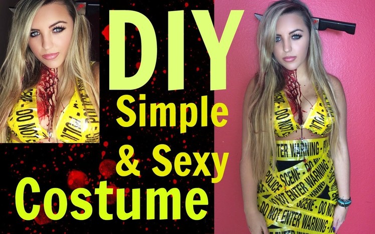 Sexy & Simple DIY Halloween Costume