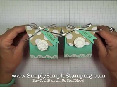 Simply Simple TREAT BOX by Connie Stewart