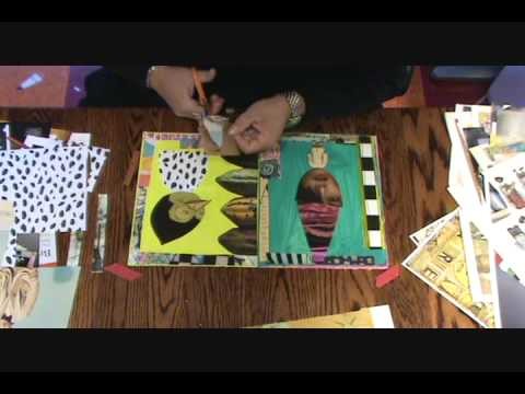 Teesha Moore Journaling Second Layer Collage Part 3 of 4