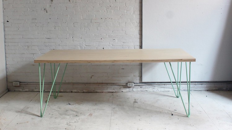 The Easy DIY Dining Table