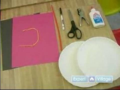 Toddler Activities & Crafts : Toddler Crafts: Paper Plate Snowman