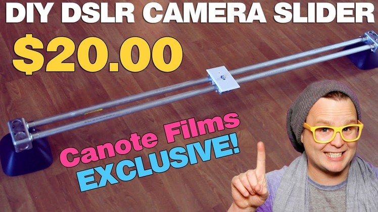 $20 DIY Camera Slider!