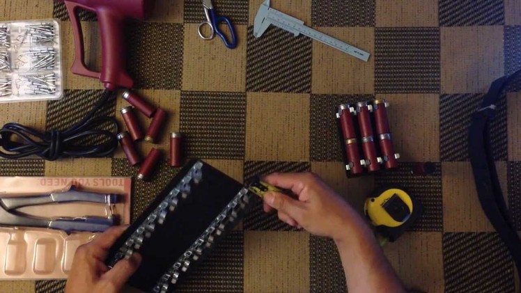 3 Gun Shotgun Shell Caddy DIY. 