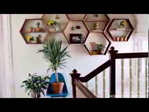 A DIY Project That Makes You Smile  The Honeycomb Shelves