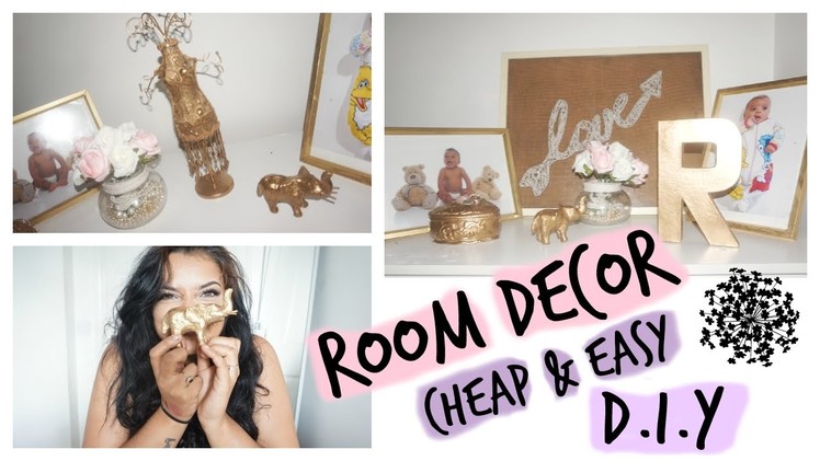 Cheap, Easy & Quick DIY Bedroom DECOR! +GIVEAWAY WINNER