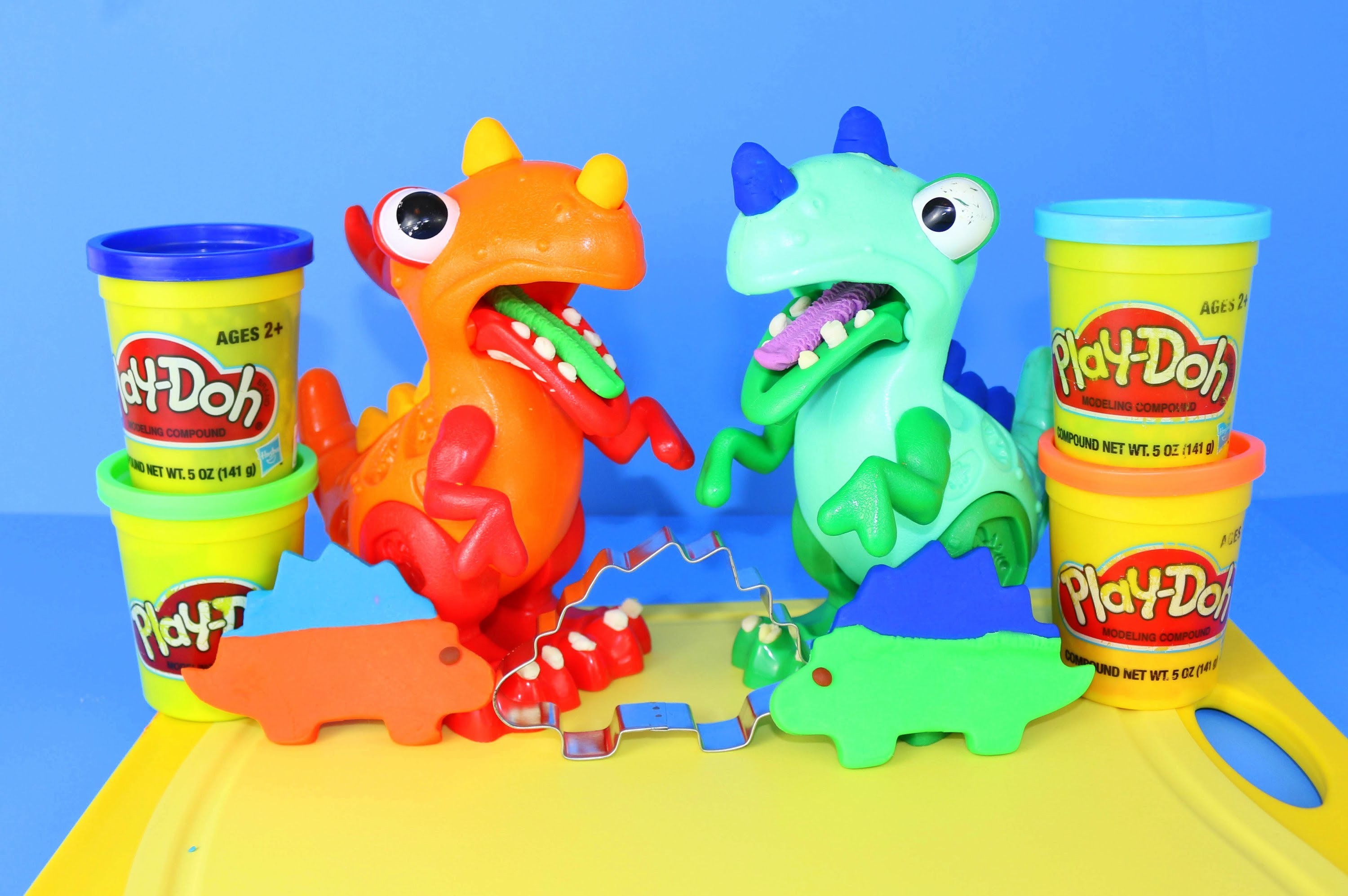 play doh dinosaurs t rex