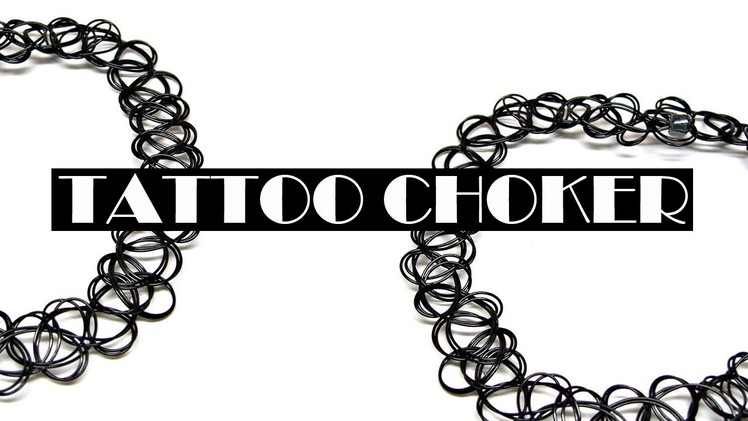 DIY: 90's Choker Necklace