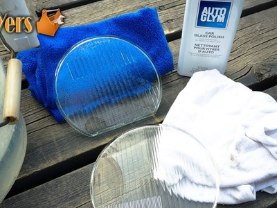 DIY: BMW Glass Headlight Diffuser Lens Polishing