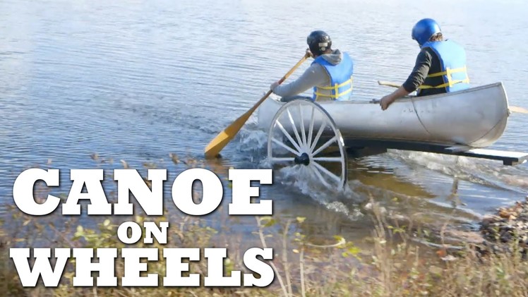 DIY Canoe on Wheels