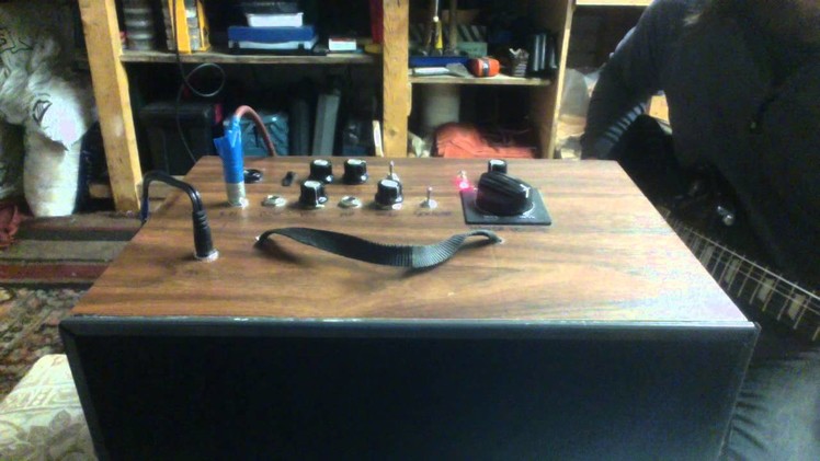 DIY Deacy style transistor guitar amplifier.