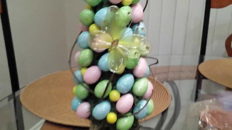 DIY Easter tree.