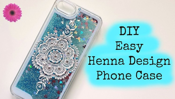 DIY Easy Henna Design Phonecase | Henna Art by Aroosa