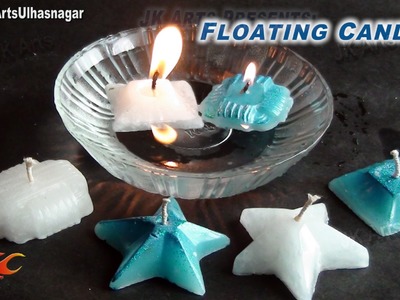 DIY  Floating Candles |  How to make | JK Arts 686