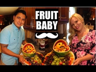 DIY Fruit Baby for BABY SHOWER