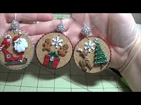 DIY~Gorgeous Rustic Story Ornaments For Your Christmas Tree!