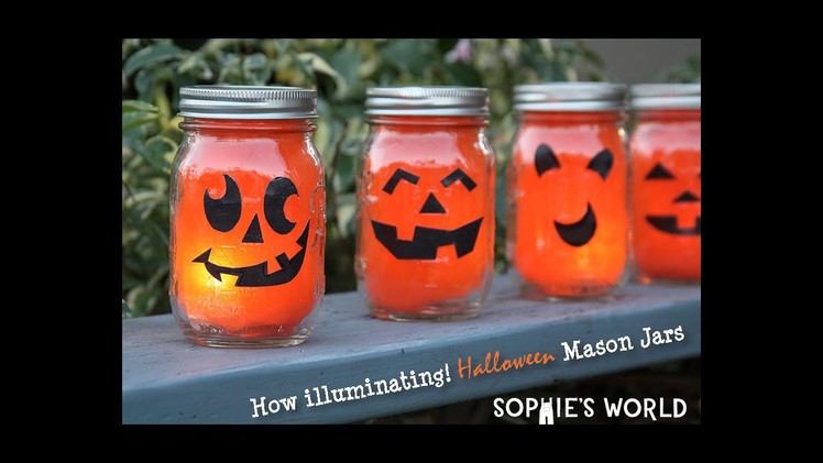 DIY Halloween Luminaries|Sophie's World
