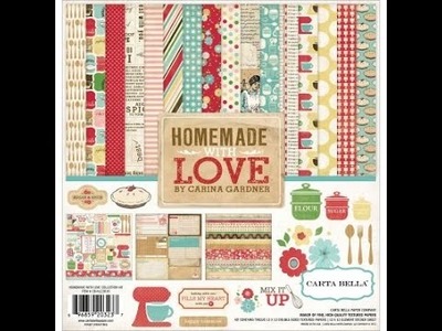 DIY Homemade with love recipe album by cartebella Project Share